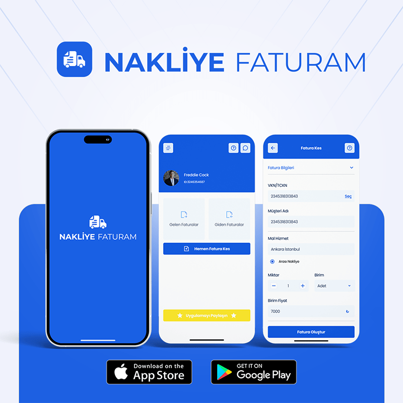 Nakliye Faturam önizleme